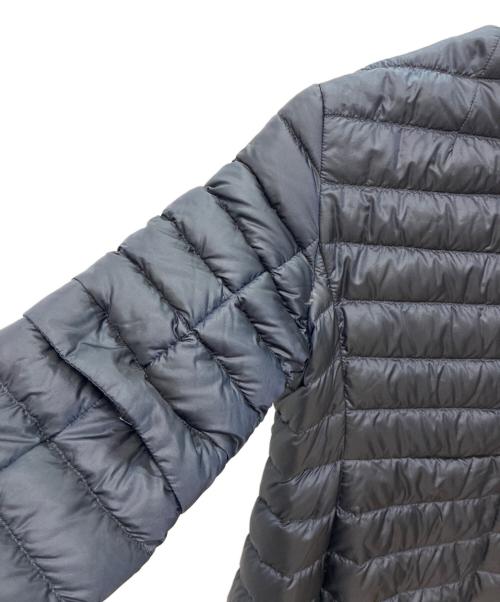 'S Max Mara（エスマックスマーラ）'S Max Mara (エスマックスマーラ) ノーカラーダウンコート ネイビー サイズ:40の古着・服飾アイテム
