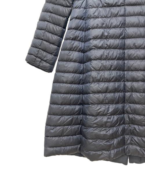 'S Max Mara（エスマックスマーラ）'S Max Mara (エスマックスマーラ) ノーカラーダウンコート ネイビー サイズ:40の古着・服飾アイテム