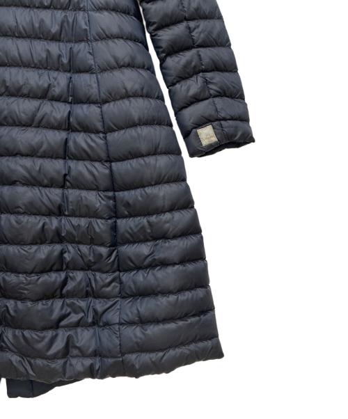 'S Max Mara（エスマックスマーラ）'S Max Mara (エスマックスマーラ) ノーカラーダウンコート ネイビー サイズ:40の古着・服飾アイテム