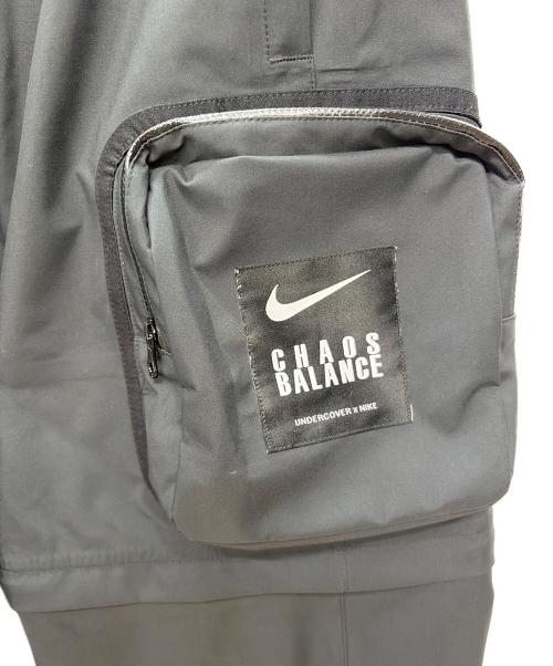 NIKE（ナイキ）NIKE (ナイキ) UNDERCOVER (アンダーカバー) 2in1 PANTS / カーゴパンツ ブラック サイズ:Sの古着・服飾アイテム