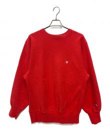Champion（チャンピオン）の古着「90s USA製 刺繍タグ REVERSE WEAVE」｜レッド
