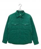 THE NORTH FACEザ ノース フェイス）の古着「メドウウォームシャツ」｜グリーン