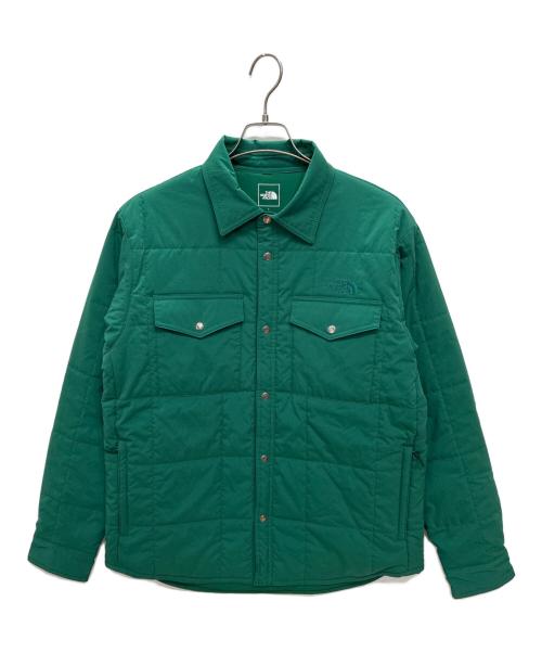 THE NORTH FACE（ザ ノース フェイス）THE NORTH FACE (ザ ノース フェイス) メドウウォームシャツ グリーン サイズ:Lの古着・服飾アイテム