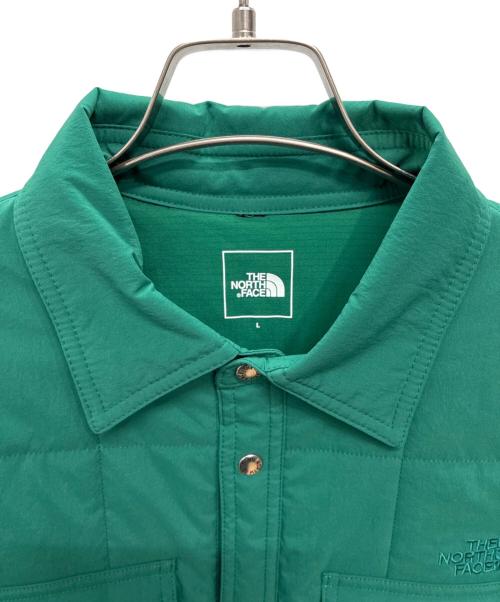 THE NORTH FACE（ザ ノース フェイス）THE NORTH FACE (ザ ノース フェイス) メドウウォームシャツ グリーン サイズ:Lの古着・服飾アイテム