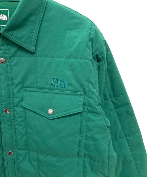 THE NORTH FACE（ザ ノース フェイス）THE NORTH FACE (ザ ノース フェイス) メドウウォームシャツ グリーン サイズ:Lの古着・服飾アイテム