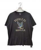 RRLダブルアールエル）の古着「GRAPHIC TEE-SHORT SLEEVE」｜グレー