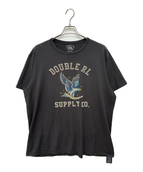 RRL（ダブルアールエル）RRL (ダブルアールエル) GRAPHIC TEE-SHORT SLEEVE グレー サイズ:XXLの古着・服飾アイテム