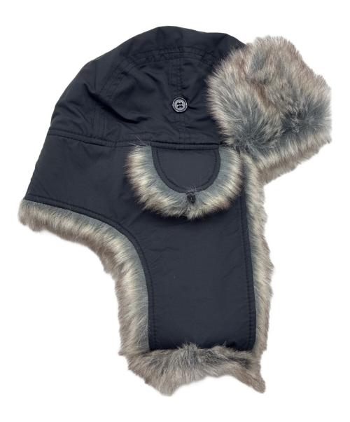 New Era（ニューエラ）New Era (ニューエラ) トラッパー コーデュロイ ブラック ブラック サイズ:Mの古着・服飾アイテム