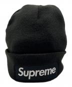 SUPREME×New Eraシュプリーム×ニューエラ）の古着「New Era Box Logo Beanie」｜ブラック