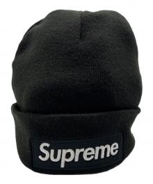 SUPREME×New Era（シュプリーム×ニューエラ）の古着「New Era Box Logo Beanie」｜ブラック