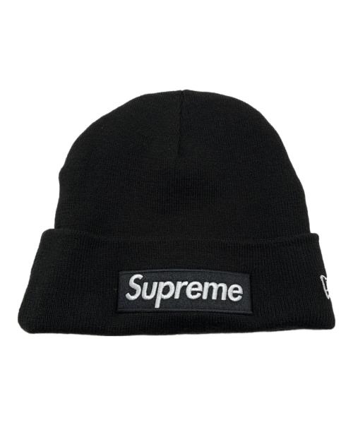 SUPREME（シュプリーム）SUPREME (シュプリーム) New Era (ニューエラ) New Era Box Logo Beanie ブラックの古着・服飾アイテム