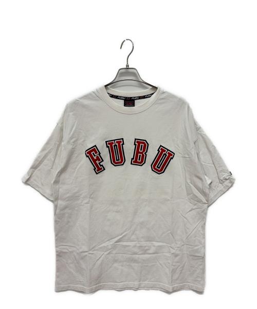 FUBU（フブ）FUBU (フブ) 半袖カットソー ホワイト サイズ:Lの古着・服飾アイテム