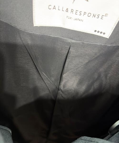 CALL&RESPONSE（コール&レスポンス）CALL&RESPONSE (コール&レスポンス) 撥水トレンチコート ブラック サイズ:不明の古着・服飾アイテム