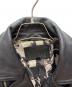 JACKROSE (ジャックローズ) ローリングストーンズ レザーダブルライダースジャケット ブラック サイズ:size 4：25000円