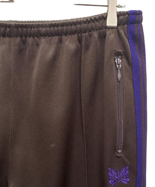 Needles（ニードルズ）Needles (ニードルズ) ナロートラックパンツ ブラウン×パープル サイズ:XLの古着・服飾アイテム