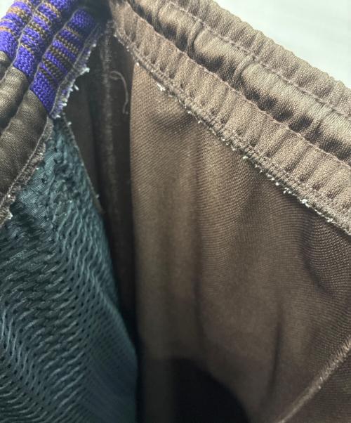 Needles（ニードルズ）Needles (ニードルズ) ナロートラックパンツ ブラウン×パープル サイズ:XLの古着・服飾アイテム