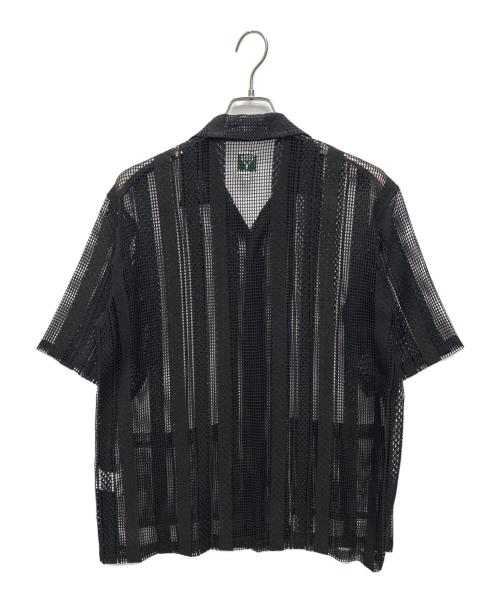South2 West8（サウスツー ウエストエイト）south2 west8 (サウスツー ウエストエイト) Cabana Shirt - Poly Lace ブラック サイズ:Mの古着・服飾アイテム