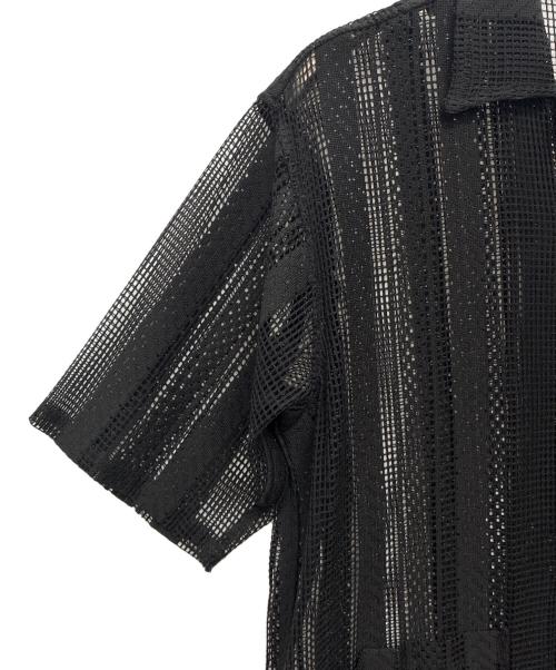 South2 West8（サウスツー ウエストエイト）south2 west8 (サウスツー ウエストエイト) Cabana Shirt - Poly Lace ブラック サイズ:Mの古着・服飾アイテム