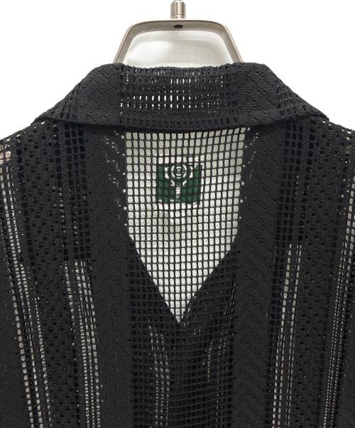 South2 West8（サウスツー ウエストエイト）south2 west8 (サウスツー ウエストエイト) Cabana Shirt - Poly Lace ブラック サイズ:Mの古着・服飾アイテム