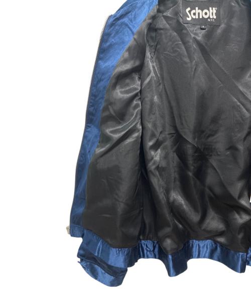 Schott（ショット）Schott (ショット) スーベニアジャケット ブルー サイズ:Sの古着・服飾アイテム