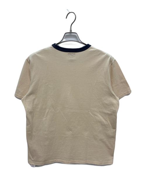 THE REAL McCOY'S（ザ・リアルマッコイズ）THE REAL McCOY'S (ザ・リアルマッコイズ) MILITARY TEE / U.S. AIR FORCE アイボリー×ネイビー サイズ:40の古着・服飾アイテム