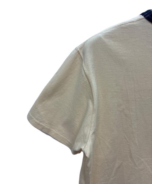THE REAL McCOY'S（ザ・リアルマッコイズ）THE REAL McCOY'S (ザ・リアルマッコイズ) MILITARY TEE / U.S. AIR FORCE アイボリー×ネイビー サイズ:40の古着・服飾アイテム