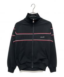 adidas（アディダス）の古着「80s デサント製 西ドイツ トラックジャケット」｜ブラック×レッド