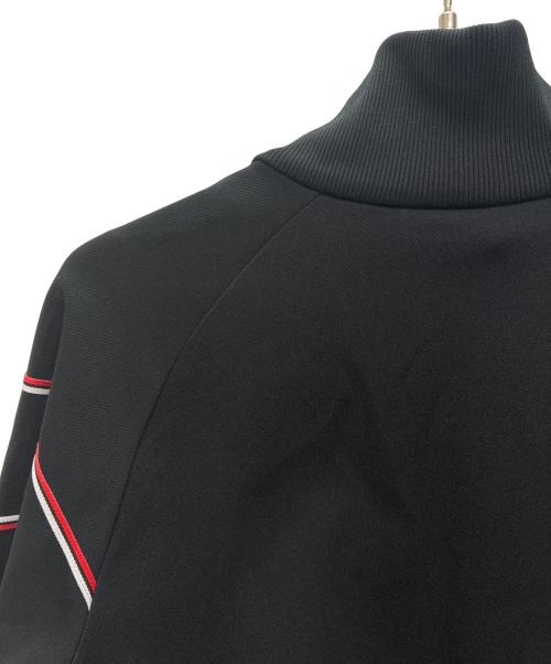 adidas（アディダス）adidas (アディダス) 80s デサント製 西ドイツ トラックジャケット ブラック×レッド サイズ:Lの古着・服飾アイテム