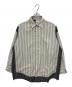 N.HOOLYWOOD（エヌ ハリウッド）の古着「Compile Line SHIRT」｜ベージュ×グレー