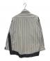 N.HOOLYWOOD (エヌ ハリウッド) Compile Line SHIRT ベージュ×グレー サイズ:38：9000円