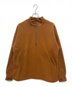 F/CE.エフシーイー）の古着「デルタピーク ジップアップ」｜ブラウン