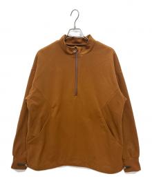 F/CE.（エフシーイー）の古着「デルタピーク ジップアップ」｜ブラウン