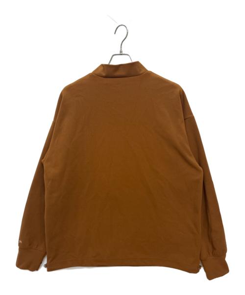 F/CE.（エフシーイー）F/CE. (エフシーイー) デルタピーク ジップアップ ブラウン サイズ:Mの古着・服飾アイテム