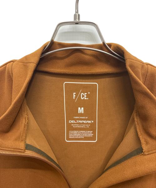 F/CE.（エフシーイー）F/CE. (エフシーイー) デルタピーク ジップアップ ブラウン サイズ:Mの古着・服飾アイテム