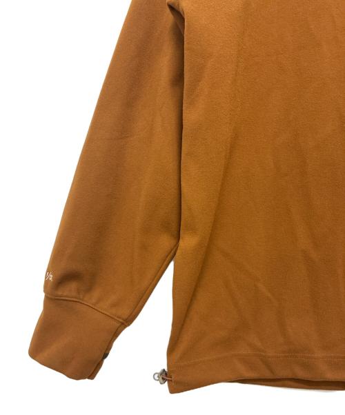 F/CE.（エフシーイー）F/CE. (エフシーイー) デルタピーク ジップアップ ブラウン サイズ:Mの古着・服飾アイテム