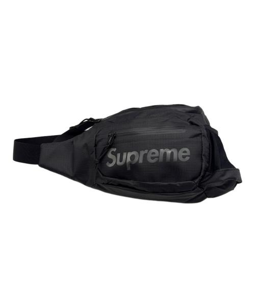 SUPREME（シュプリーム）Supreme (シュプリーム) 21s　コーデュラナイロン　クリアロゴボディバッグ ブラックの古着・服飾アイテム