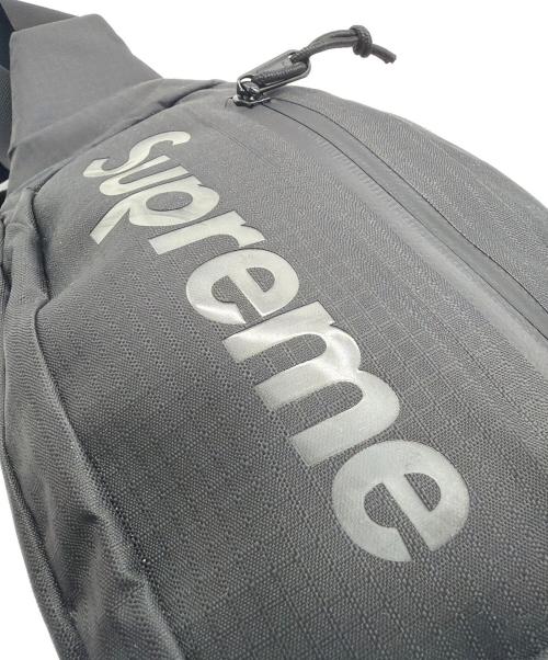 SUPREME（シュプリーム）Supreme (シュプリーム) 21s　コーデュラナイロン　クリアロゴボディバッグ ブラックの古着・服飾アイテム
