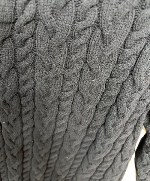 MACPHEE（マカフィー）MACPHEE (マカフィー) ハイブリットコットンケーブル ポロプルオーバー ネイビー サイズ:Sの古着・服飾アイテム