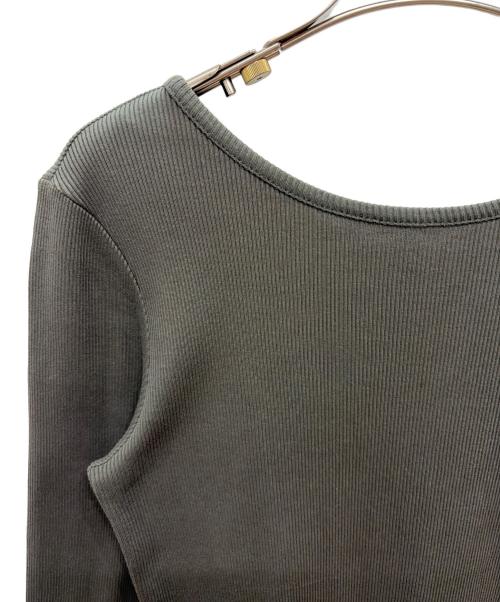 UNITED ARROWS（ユナイテッドアローズ）UNITED ARROWS (ユナイテッドアローズ) フィット＆フレア 2WAY ワンピース グリーン サイズ:38の古着・服飾アイテム