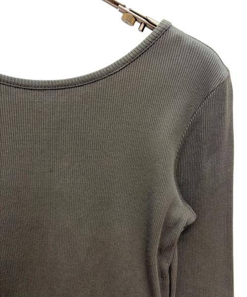 UNITED ARROWS（ユナイテッドアローズ）UNITED ARROWS (ユナイテッドアローズ) フィット＆フレア 2WAY ワンピース グリーン サイズ:38の古着・服飾アイテム
