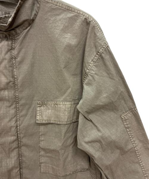 JOURNAL STANDARD relume（ジャーナルスタンダード レリューム）JOURNAL STANDARD relume (ジャーナルスタンダード レリューム) リップストップジャケット ライトグレー サイズ:Lの古着・服飾アイテム