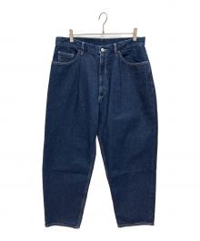 BEAMS（ビームス）の古着「ワイドテーパードデニム」｜インディゴ