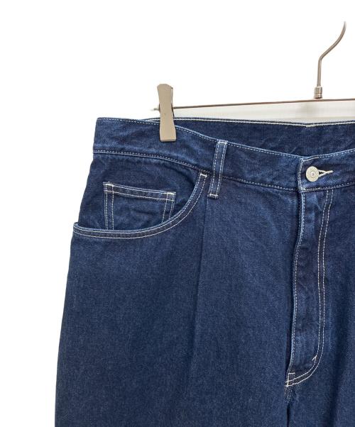 BEAMS（ビームス）BEAMS (ビームス) ワイドテーパードデニム インディゴ サイズ:XLの古着・服飾アイテム