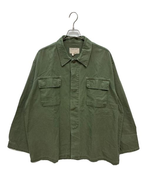 POLO JEANS（ポロジーンズ）POLO JEANS (ポロジーンズ) フィールドジャケット オリーブ サイズ:Lの古着・服飾アイテム