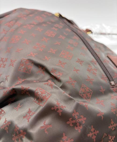 russet（ラシット）russet (ラシット) ハンドバッグ レッド×ブラウンの古着・服飾アイテム