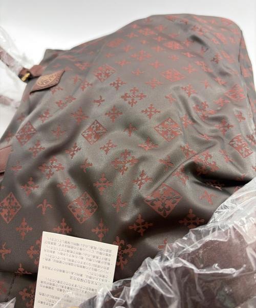 russet（ラシット）russet (ラシット) ハンドバッグ レッド×ブラウンの古着・服飾アイテム
