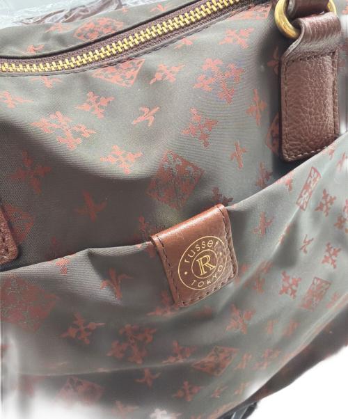 russet（ラシット）russet (ラシット) ハンドバッグ レッド×ブラウンの古着・服飾アイテム