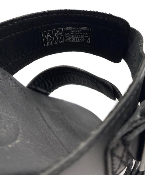 Dr.Martens（ドクターマーチン）Dr.Martens (ドクターマーチン) SK01V ストラップサンダル ブラック サイズ:UK8,US9,EU42の古着・服飾アイテム
