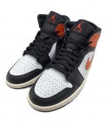 NIKE（ナイキ）の古着「Air Jordan 1 Mid "Shattered Backboard" (2025)」｜ホワイト×オレンジ×ブラック