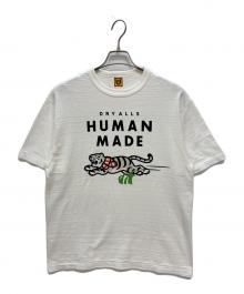 HUMAN MADE（ヒューマンメイド）の古着「半袖Tシャツ/White Tiger Graphic Tee」｜ホワイト